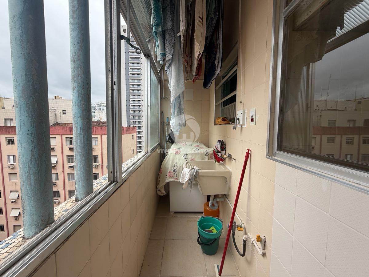 Apartamento com Vista para o Mar, 1 Dormitório e Lazer Completo na Aparecida – Santos/SP em Aparecida, Santos — foto 7