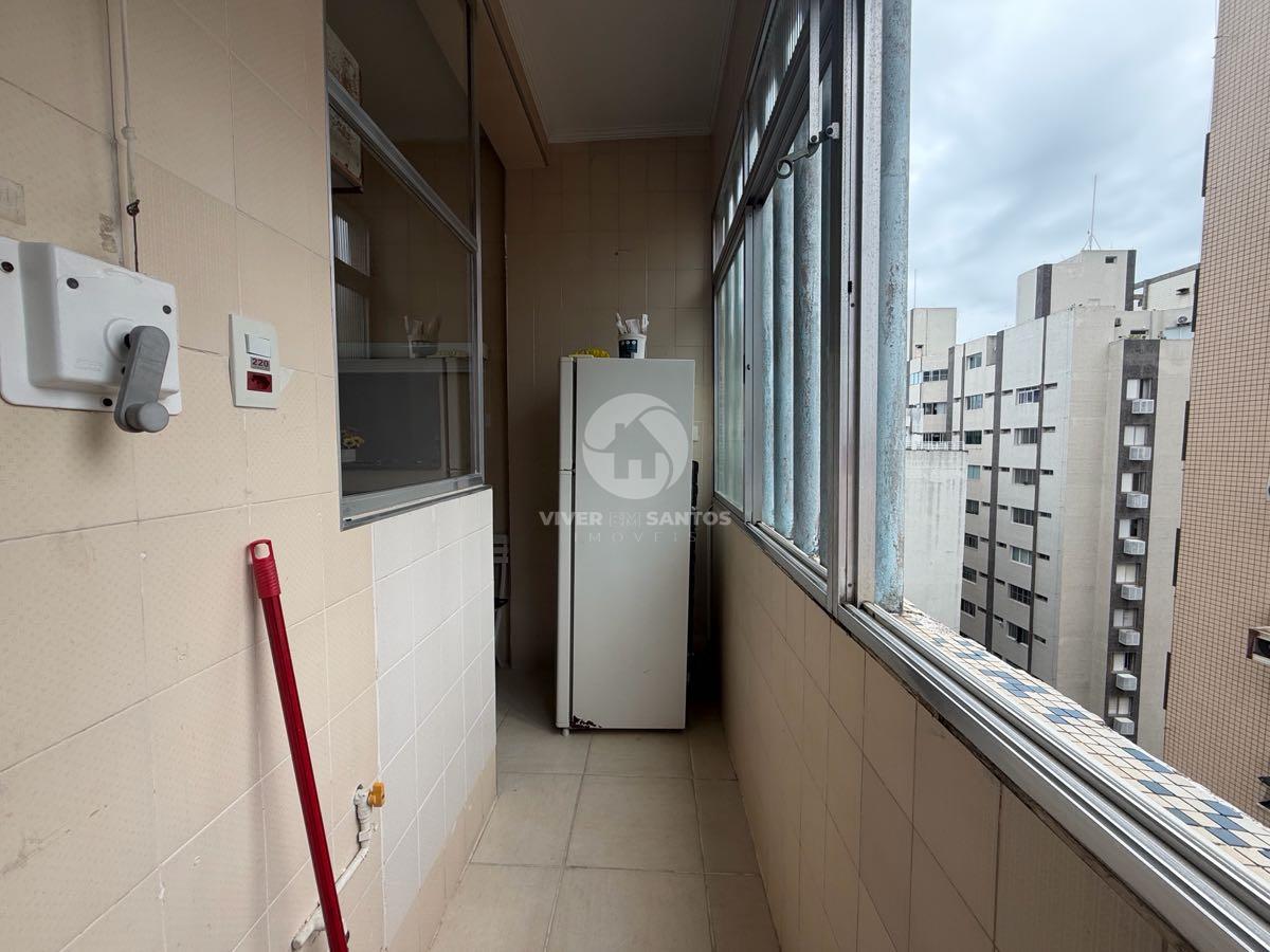 Apartamento com Vista para o Mar, 1 Dormitório e Lazer Completo na Aparecida – Santos/SP em Aparecida, Santos — foto 9