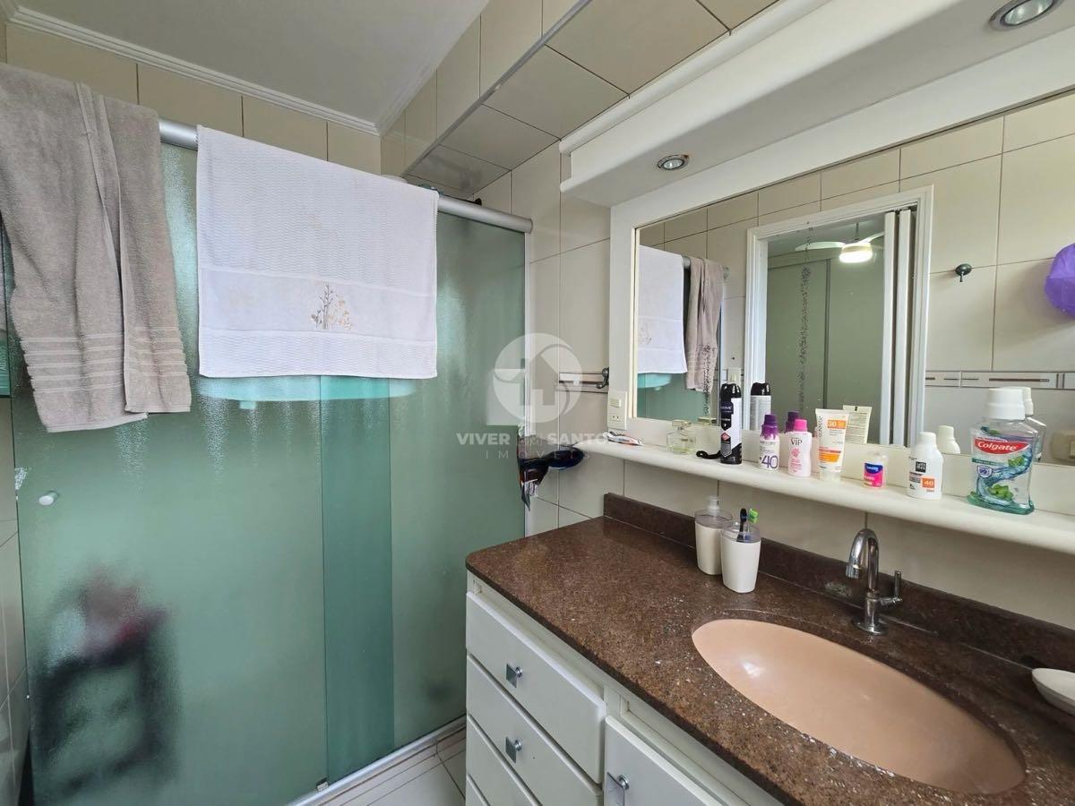 Apartamento com 170 m², 4 Dormitórios, 3 Suítes e Escritório no Boqueirão – Santos/SP em Boqueirão, Santos — foto 17