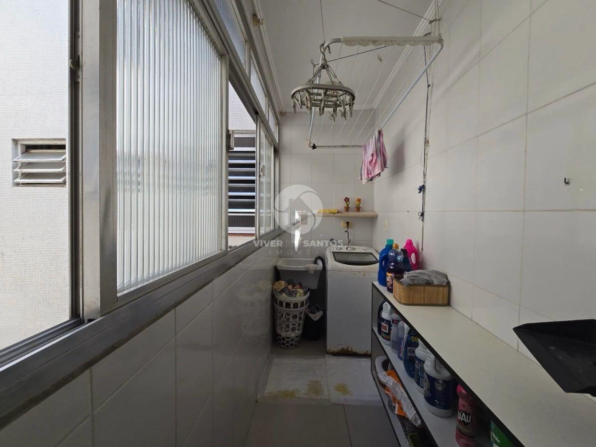 Apartamento com 170 m², 4 Dormitórios, 3 Suítes e Escritório no Boqueirão – Santos/SP em Boqueirão, Santos — foto 15