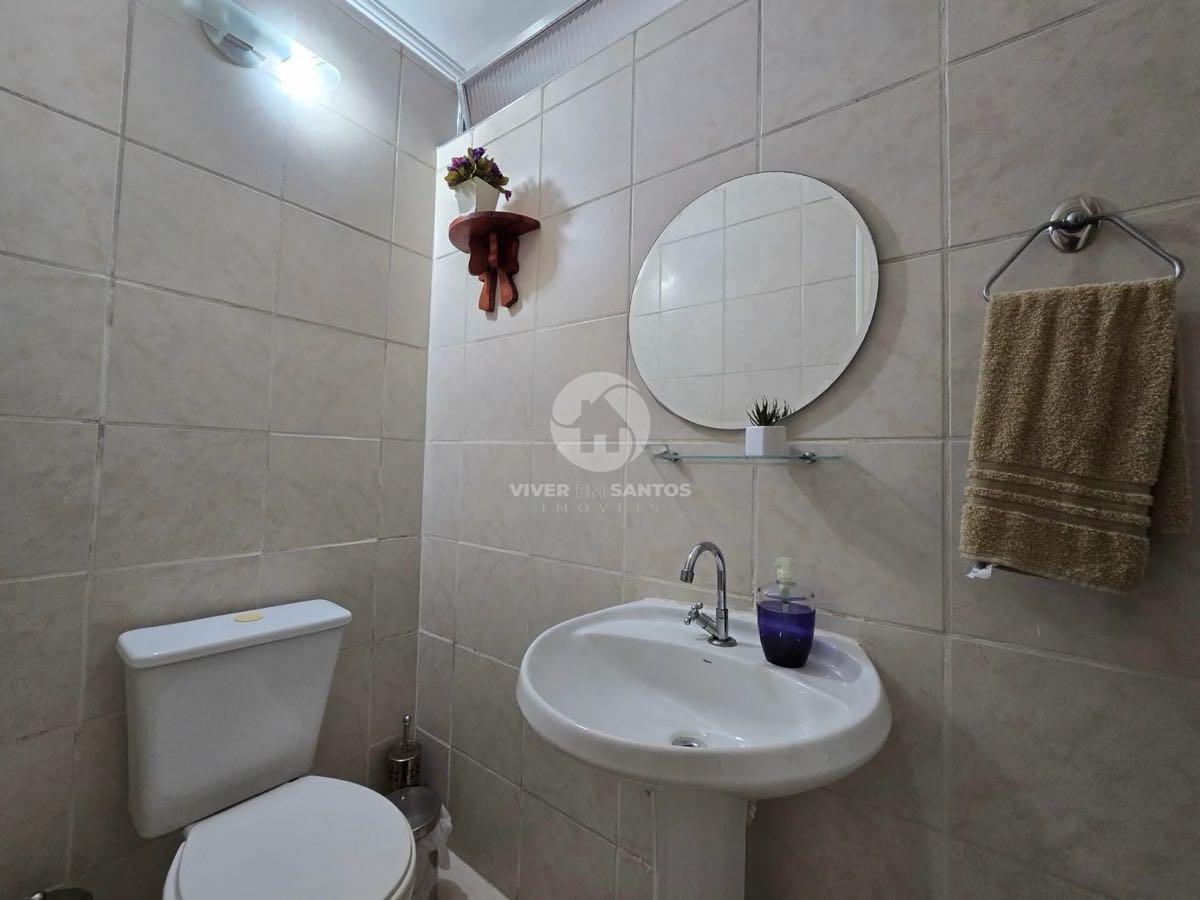 Apartamento com 170 m², 4 Dormitórios, 3 Suítes e Escritório no Boqueirão – Santos/SP em Boqueirão, Santos — foto 18
