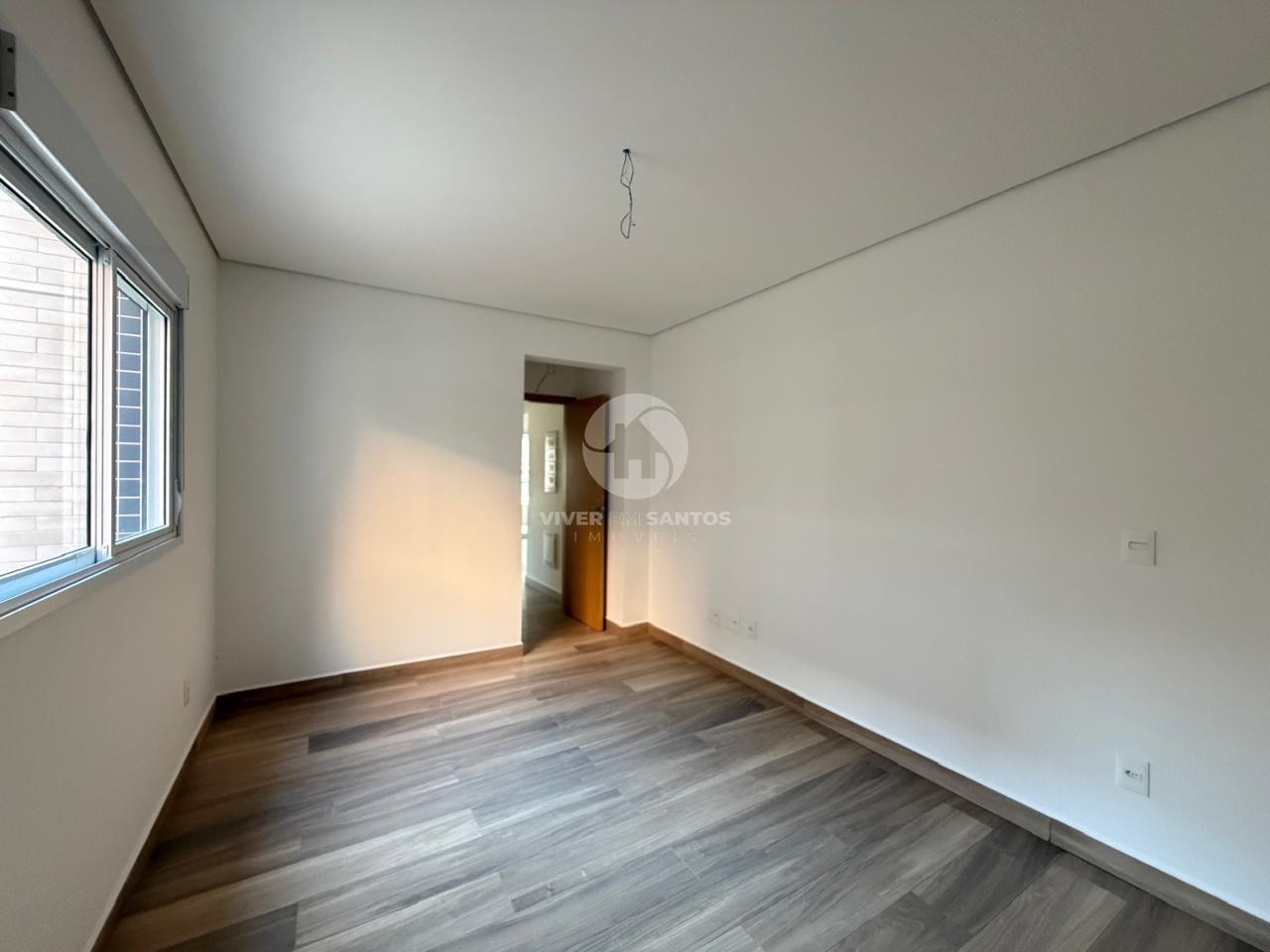 Apartamento Garden Novo, 3 Dormitórios, Suíte e Varanda Gourmet na Quadra da Praia – Santos/SP em Embaré, Santos — foto 13