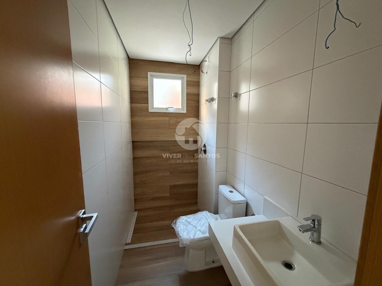 Apartamento Garden Novo, 3 Dormitórios, Suíte e Varanda Gourmet na Quadra da Praia – Santos/SP em Embaré, Santos — foto 17
