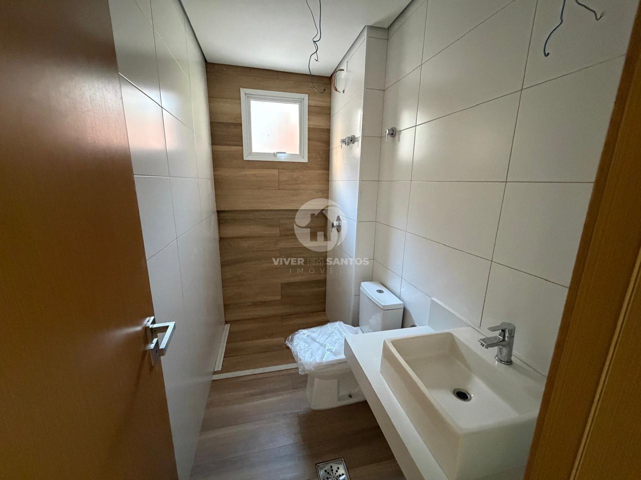 Apartamento Garden Novo, 3 Dormitórios, Suíte e Varanda Gourmet na Quadra da Praia – Santos/SP em Embaré, Santos — foto 16