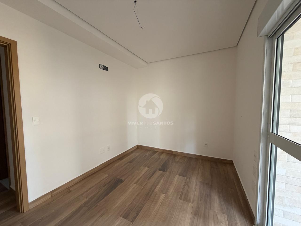 Apartamento Garden Novo, 3 Dormitórios, Suíte e Varanda Gourmet na Quadra da Praia – Santos/SP em Embaré, Santos — foto 10