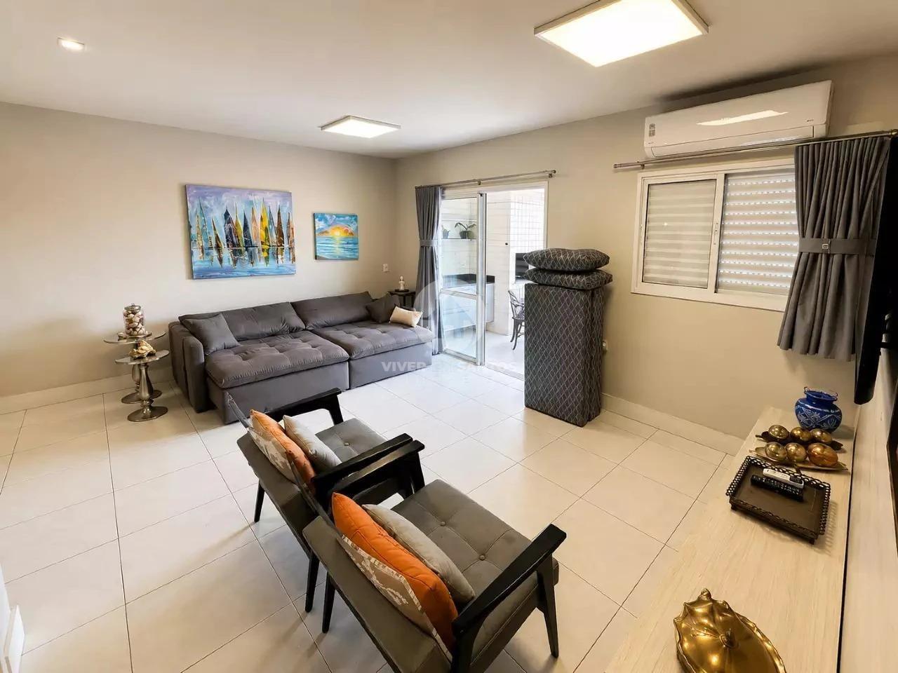 Apartamento mobiliado com vista para o mar à venda na Ponta da Praia, Santos em Ponta da Praia, Santos — foto 4