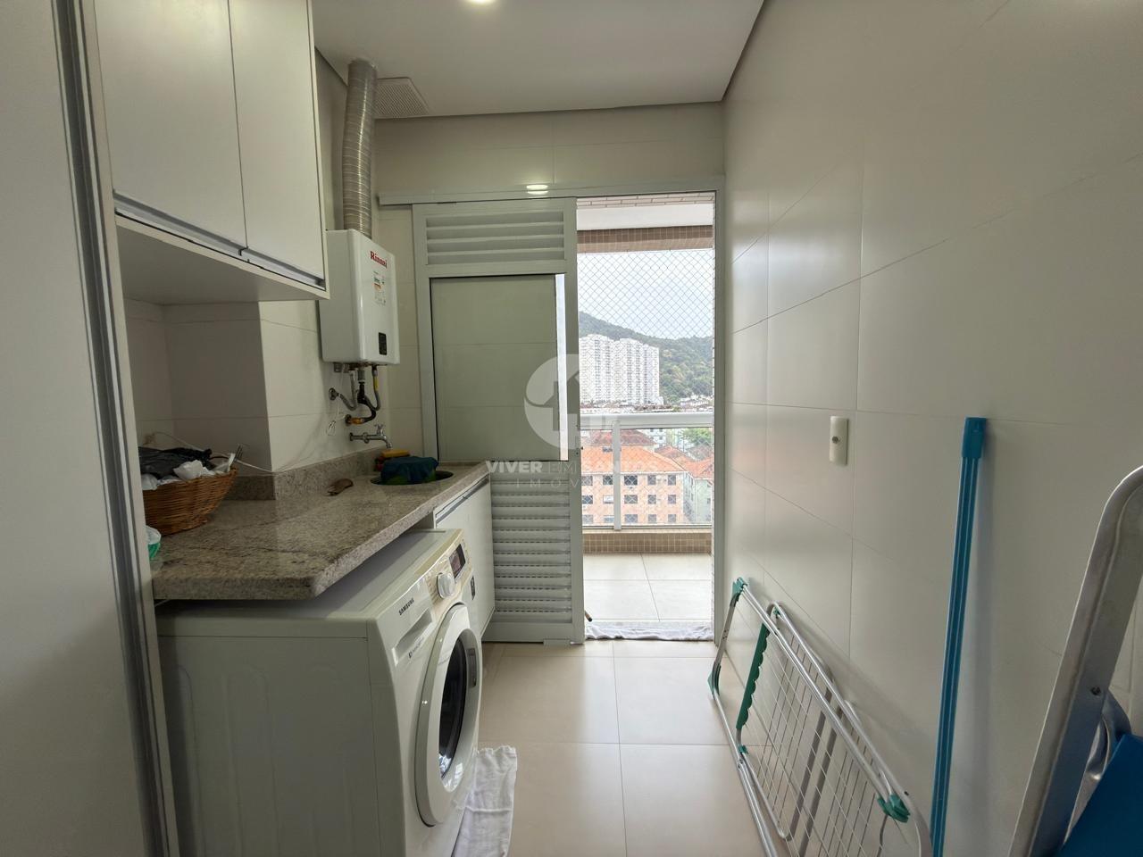 Apartamento 2 Dormitórios, Suíte, Andar Alto e Garagem Demarcada no Marapé – Santos/SP em Marapé, Santos — foto 17