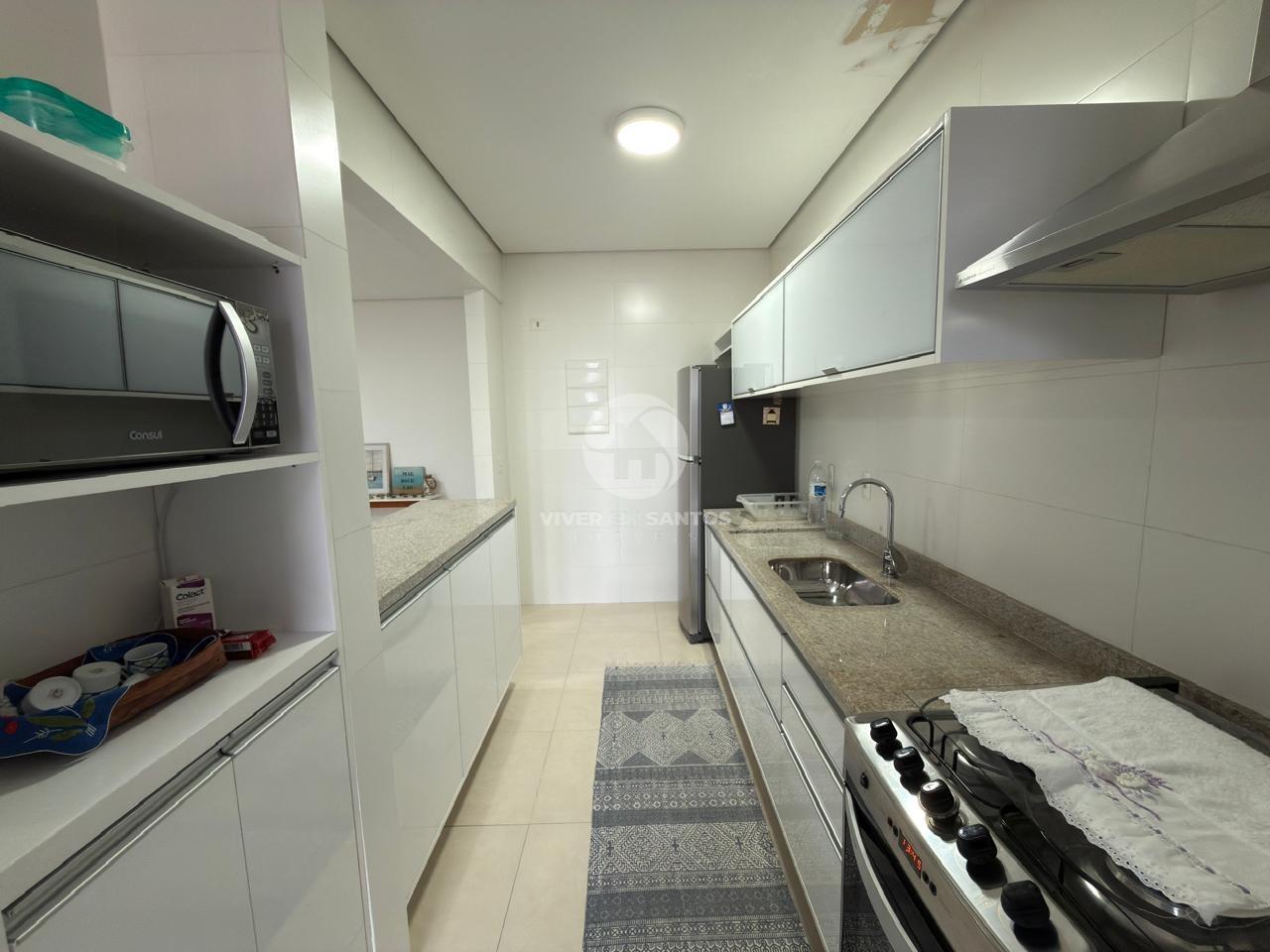 Apartamento 2 Dormitórios, Suíte, Andar Alto e Garagem Demarcada no Marapé – Santos/SP em Marapé, Santos — foto 15