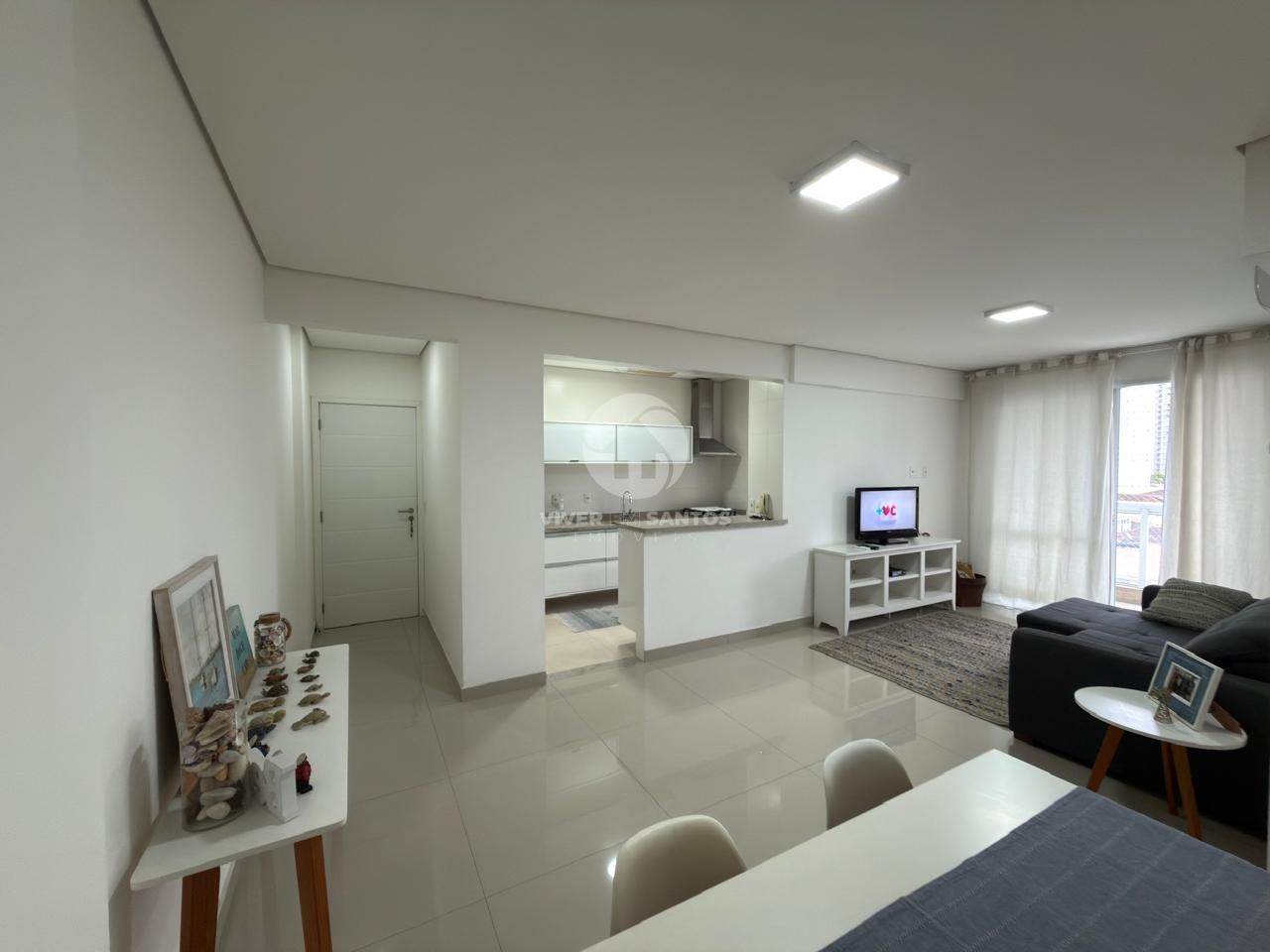 Apartamento 2 Dormitórios, Suíte, Andar Alto e Garagem Demarcada no Marapé – Santos/SP em Marapé, Santos — foto 5