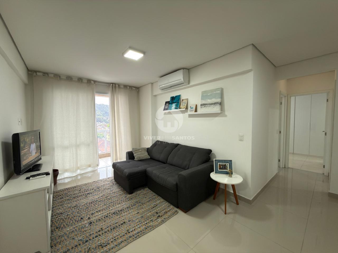 Apartamento 2 Dormitórios, Suíte, Andar Alto e Garagem Demarcada no Marapé – Santos/SP em Marapé, Santos — foto 4