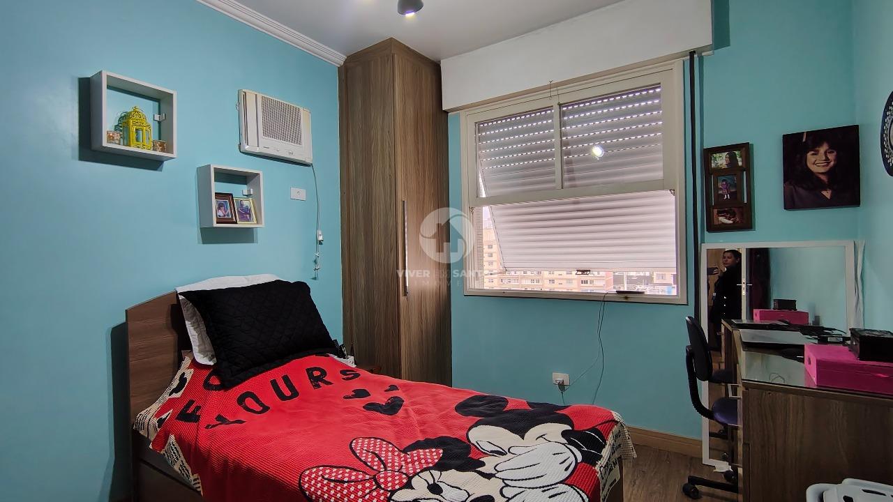 Apartamento de Frente, 2 Dormitórios, Andar Alto e a Meia Quadra da Praia no Embaré – Santos/SP em Embaré, Santos — foto 7