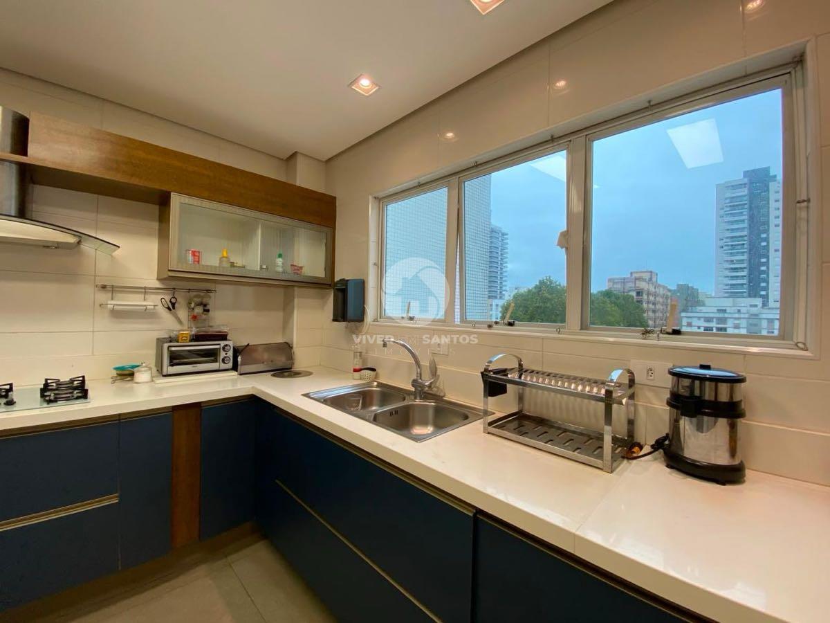 Apartamento Alto Padrão, 3 Suítes, Varanda Gourmet, 3 Vagas e Lazer Completo na Aparecida – Santos/SP em Aparecida, Santos — foto 28