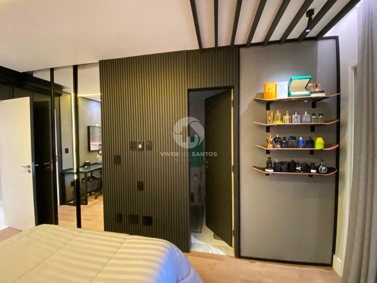 Apartamento Alto Padrão, 3 Suítes, Varanda Gourmet, 3 Vagas e Lazer Completo na Aparecida – Santos/SP em Aparecida, Santos — foto 15