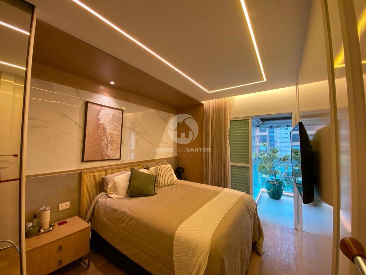 Apartamento Alto Padrão, 3 Suítes, Varanda Gourmet, 3 Vagas e Lazer Completo na Aparecida – Santos/SP em Aparecida, Santos — foto 20