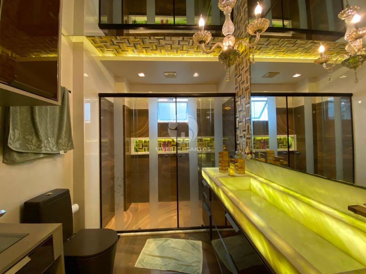 Apartamento Alto Padrão, 3 Suítes, Varanda Gourmet, 3 Vagas e Lazer Completo na Aparecida – Santos/SP em Aparecida, Santos — foto 23