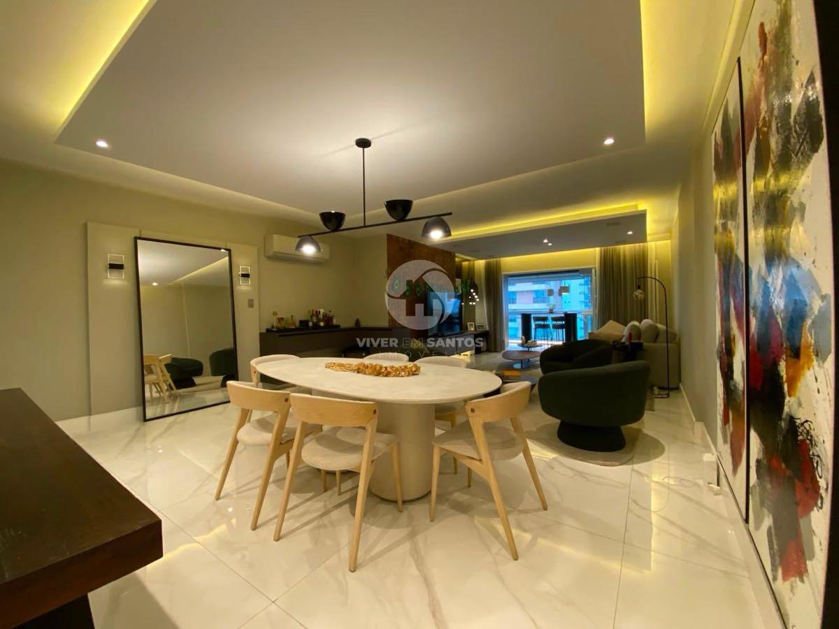 Apartamento Alto Padrão, 3 Suítes, Varanda Gourmet, 3 Vagas e Lazer Completo na Aparecida – Santos/SP em Aparecida, Santos — foto 4