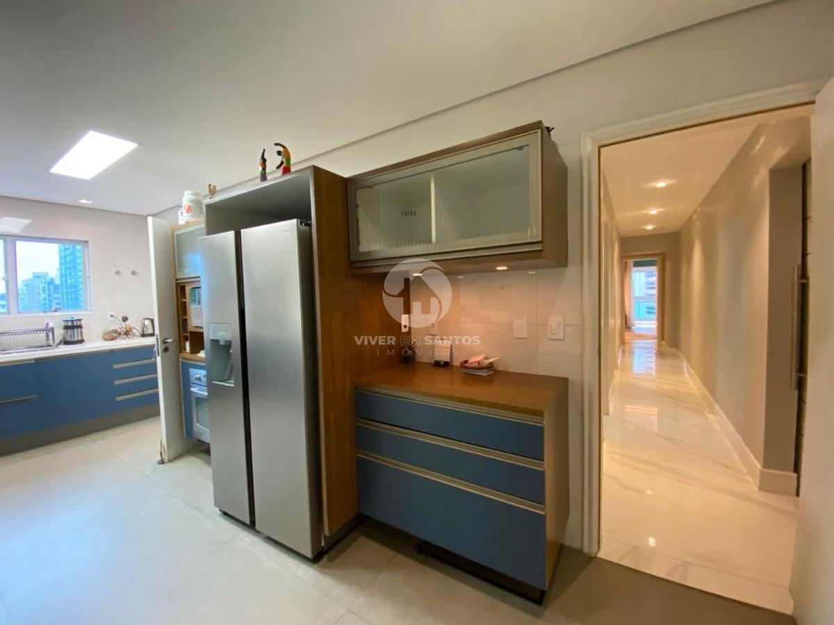 Apartamento Alto Padrão, 3 Suítes, Varanda Gourmet, 3 Vagas e Lazer Completo na Aparecida – Santos/SP em Aparecida, Santos — foto 29