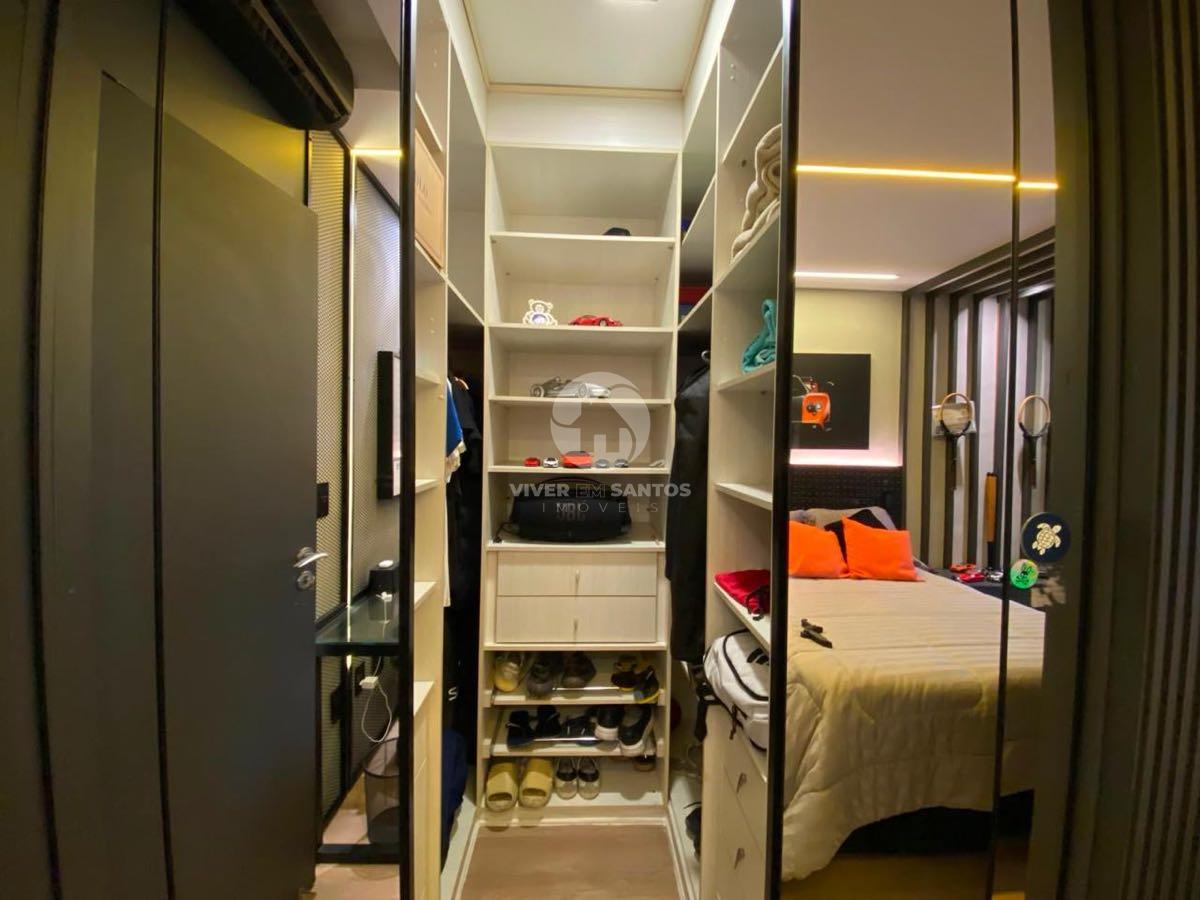 Apartamento Alto Padrão, 3 Suítes, Varanda Gourmet, 3 Vagas e Lazer Completo na Aparecida – Santos/SP em Aparecida, Santos — foto 13