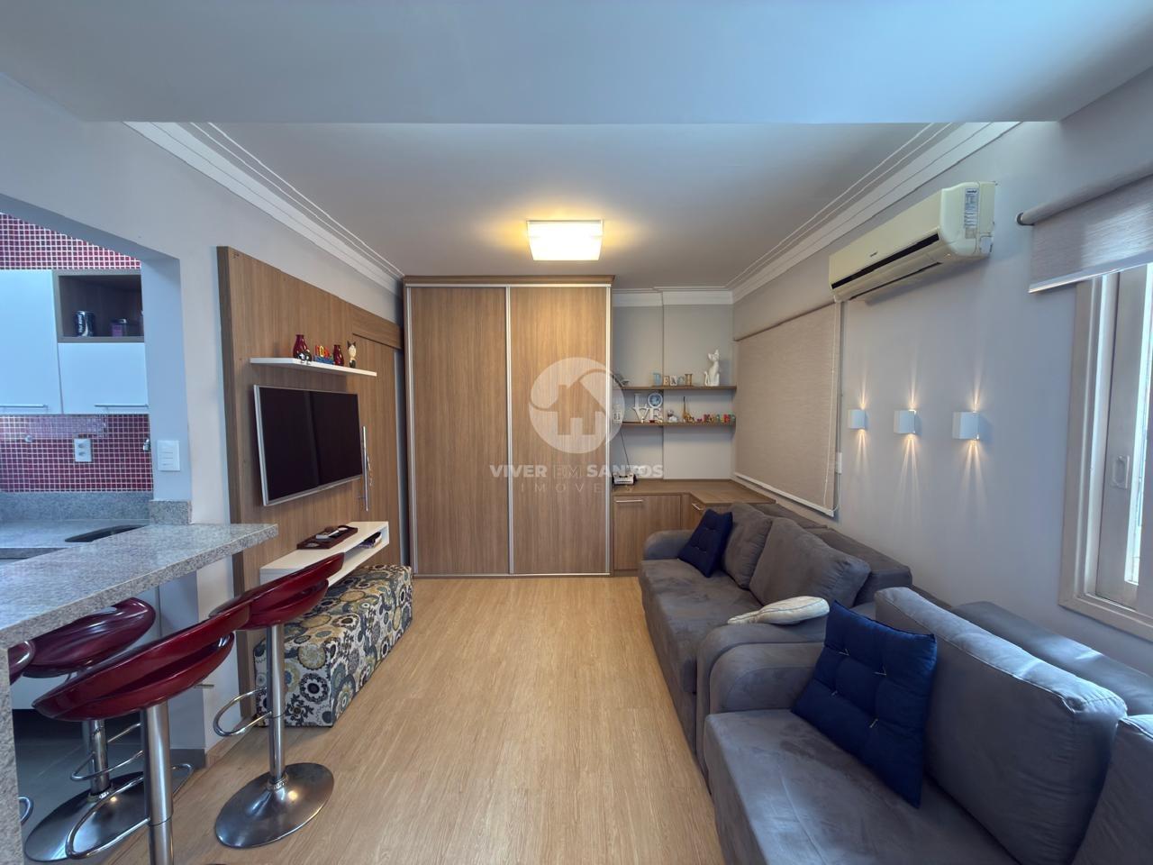 Apartamento de Frente, Vista Livre, Garagem e na Quadra da Praia da Aparecida – Santos/SP em Aparecida, Santos — foto 2