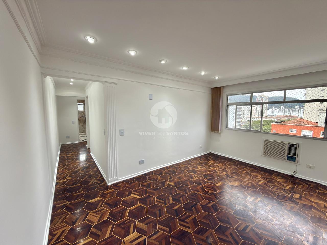 Apartamento 2 Dormitórios, Andar Alto e Vista Livre no Campo Grande – Santos/SP em Campo Grande, Santos — foto 3
