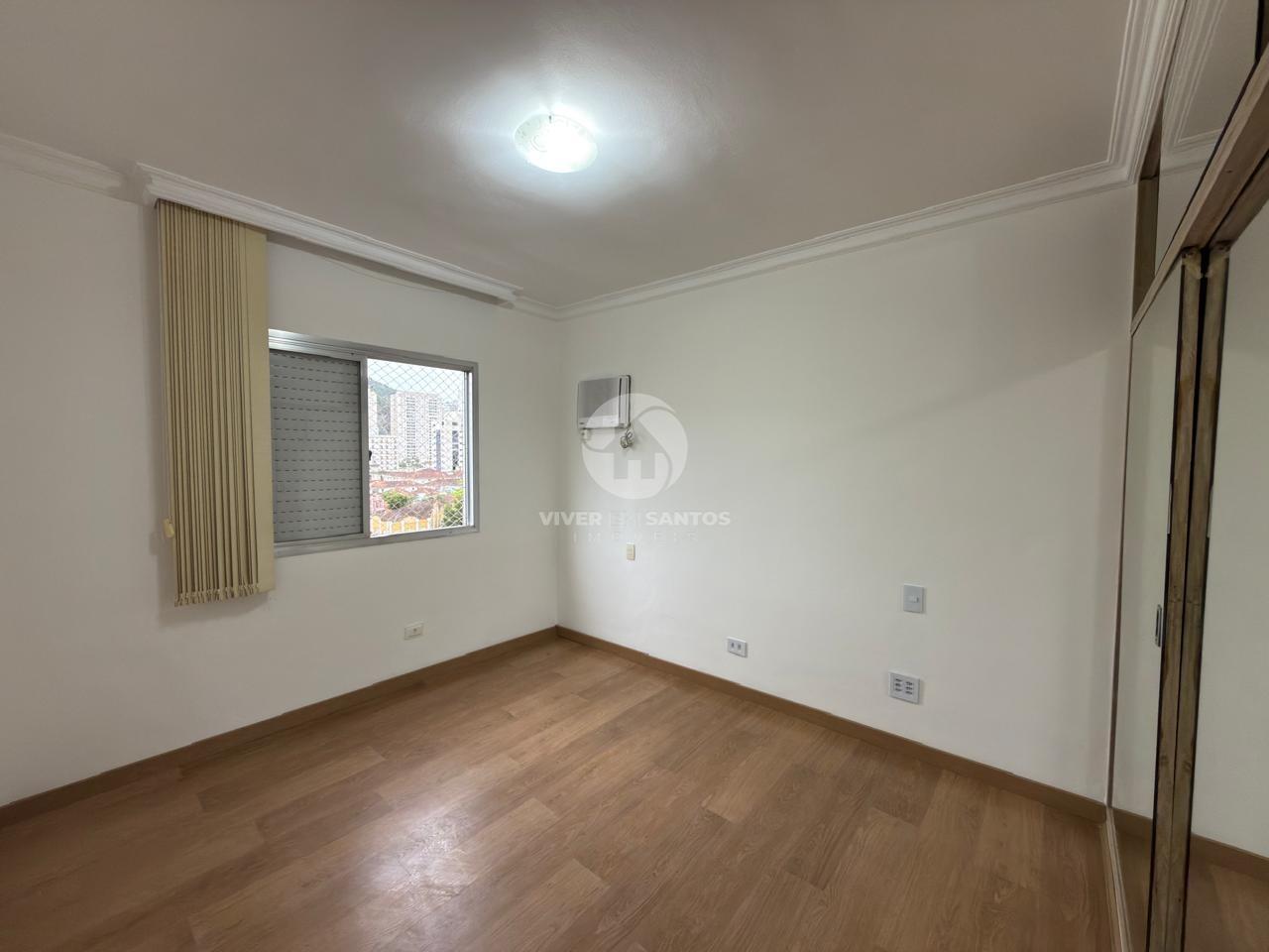Apartamento 2 Dormitórios, Andar Alto e Vista Livre no Campo Grande – Santos/SP em Campo Grande, Santos — foto 6