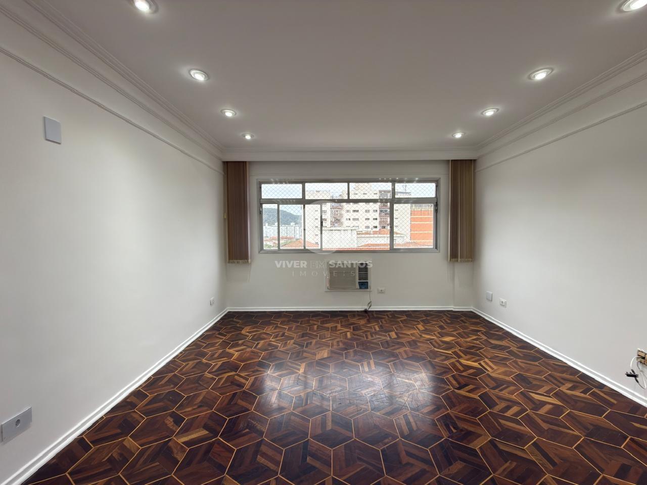 Apartamento 2 Dormitórios, Andar Alto e Vista Livre no Campo Grande – Santos/SP em Campo Grande, Santos — foto 2