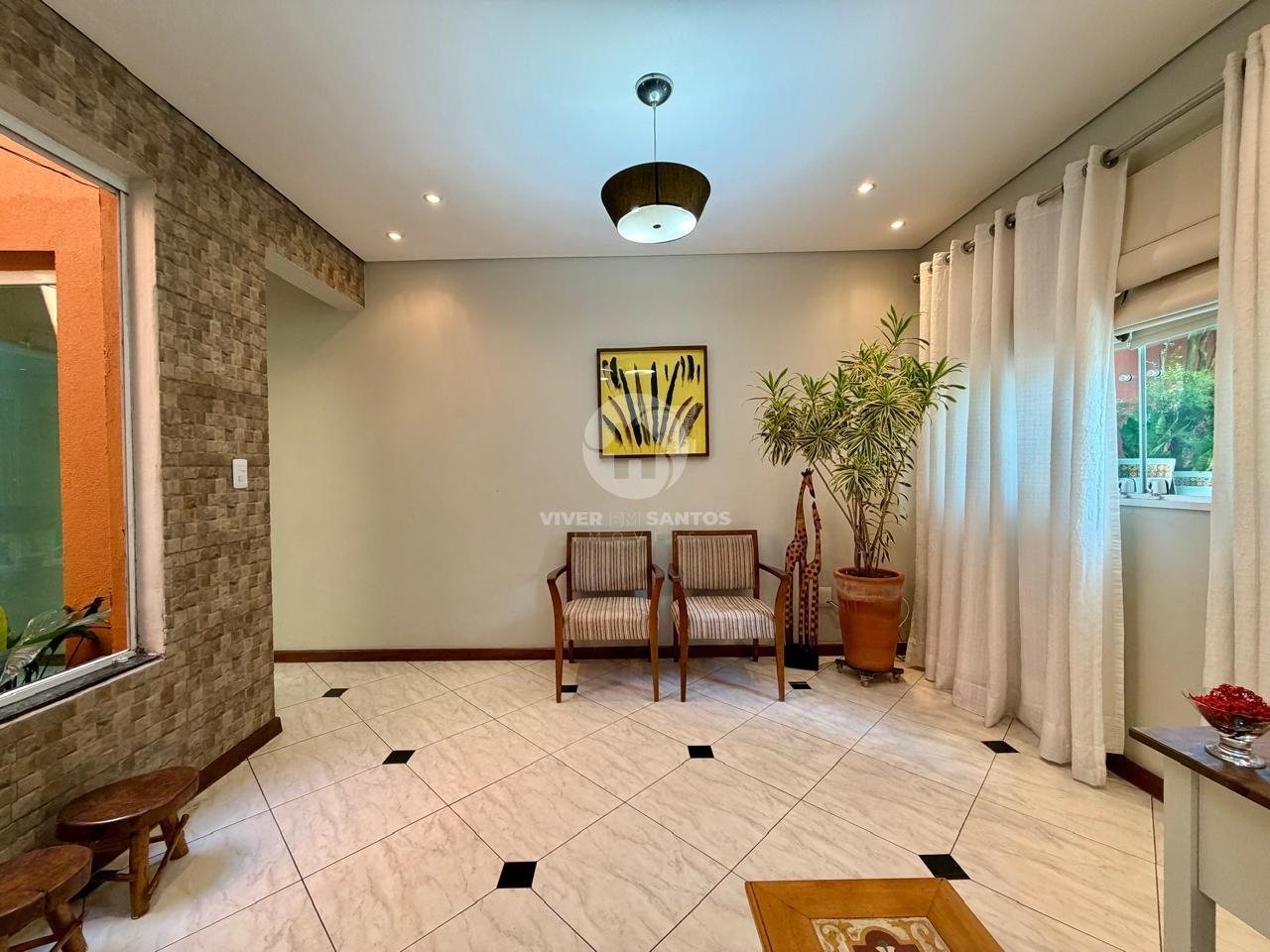 Casa Triplex, 4 Dormitórios, 2 Suítes, Piscina, Espaço Gourmet e 2 Vagas – Santos/SP em Aparecida, Santos — foto 3