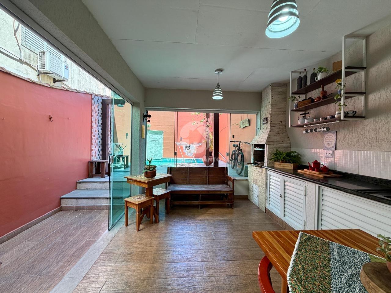 Casa Triplex, 4 Dormitórios, 2 Suítes, Piscina, Espaço Gourmet e 2 Vagas – Santos/SP em Aparecida, Santos — foto 12