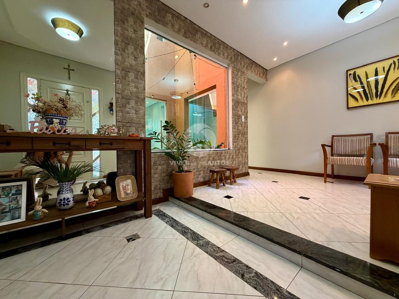 Casa Triplex, 4 Dormitórios, 2 Suítes, Piscina, Espaço Gourmet e 2 Vagas – Santos/SP em Aparecida, Santos — foto 4