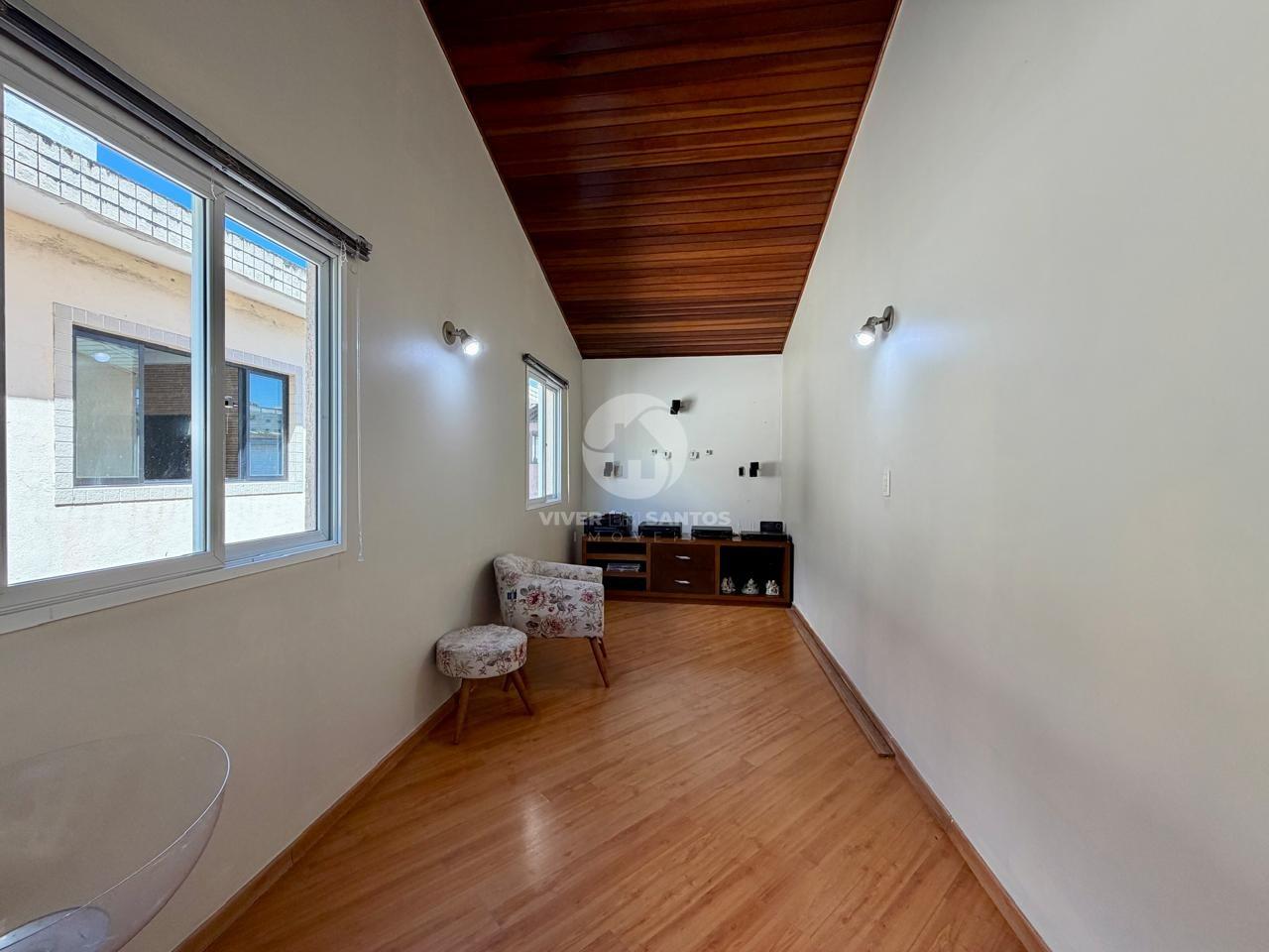 Casa Triplex, 4 Dormitórios, 2 Suítes, Piscina, Espaço Gourmet e 2 Vagas – Santos/SP em Aparecida, Santos — foto 27