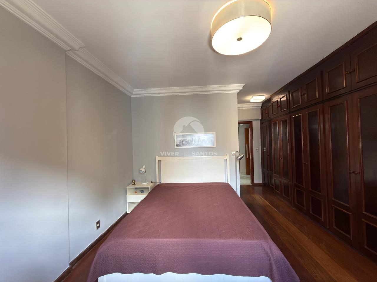 Apartamento Porteira Fechada, 3 Dormitórios, Vista para o Mar e Garagem no Boqueirão – Santos/SP em Boqueirão, Santos — foto 8