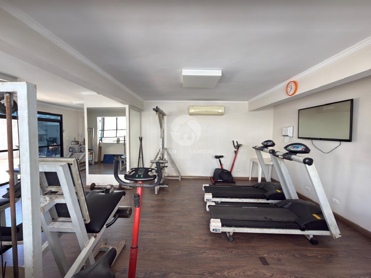 Apartamento Porteira Fechada, 3 Dormitórios, Vista para o Mar e Garagem no Boqueirão – Santos/SP em Boqueirão, Santos — foto 20