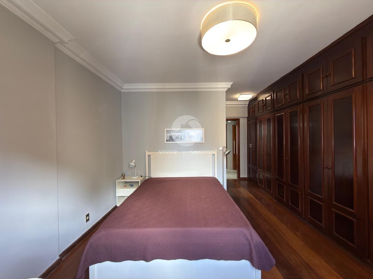 Apartamento Porteira Fechada, 3 Dormitórios, Vista para o Mar e Garagem no Boqueirão – Santos/SP em Boqueirão, Santos — foto 7