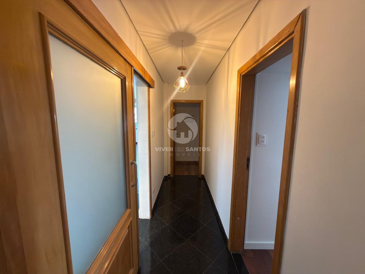 Apartamento de Frente, 3 Suítes, Sala Ampla e 2 Vagas no Gonzaga – Santos/SP em Gonzaga, Santos — foto 5