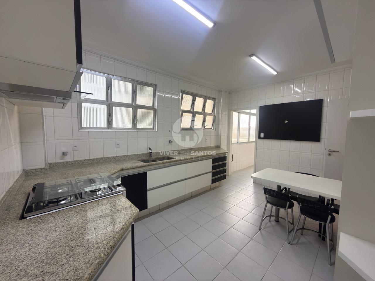 Apartamento de Frente, 3 Suítes, Sala Ampla e 2 Vagas no Gonzaga – Santos/SP em Gonzaga, Santos — foto 18