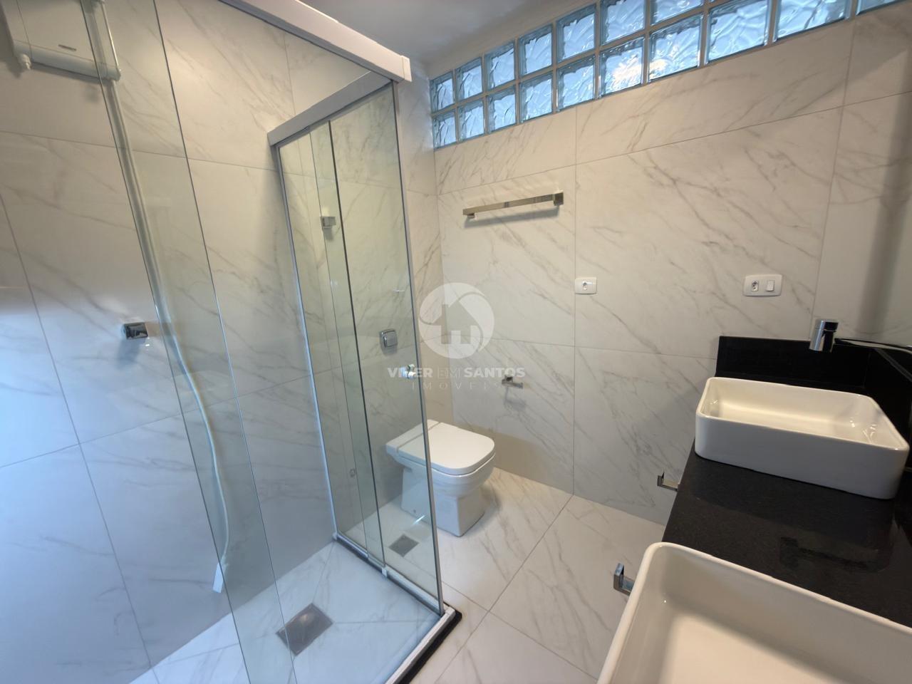 Apartamento de Frente, 3 Suítes, Sala Ampla e 2 Vagas no Gonzaga – Santos/SP em Gonzaga, Santos — foto 17
