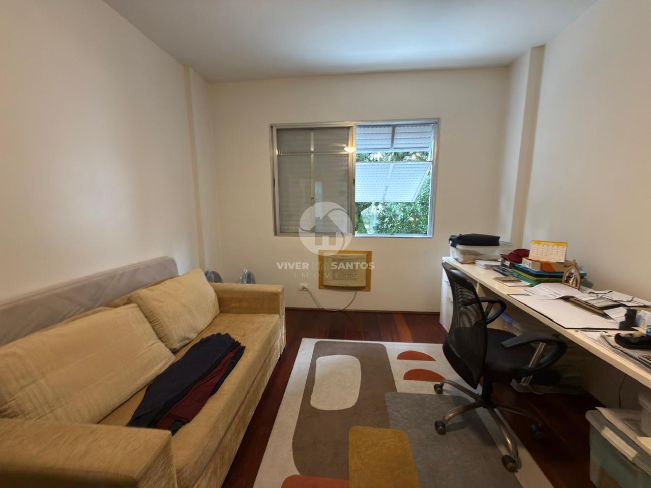 Apartamento 177 m², 3 Suítes, Sala Ampla e 2 Vagas no Gonzaga – Santos/SP em Gonzaga, Santos — foto 9