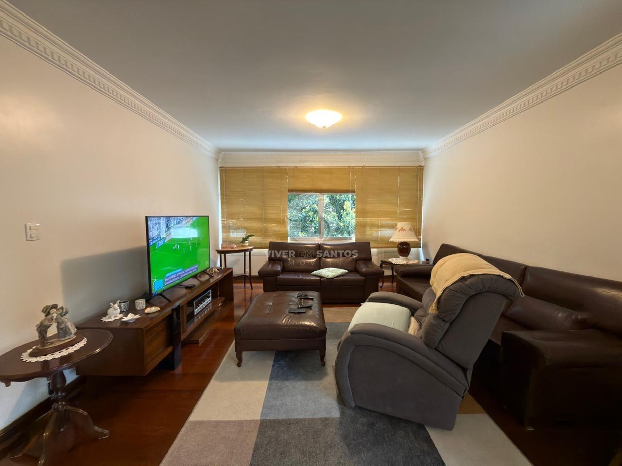 Apartamento 177 m², 3 Suítes, Sala Ampla e 2 Vagas no Gonzaga – Santos/SP em Gonzaga, Santos — foto 2