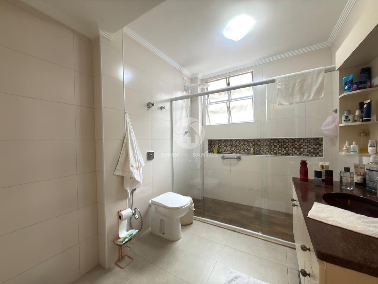Apartamento 177 m², 3 Suítes, Sala Ampla e 2 Vagas no Gonzaga – Santos/SP em Gonzaga, Santos — foto 8