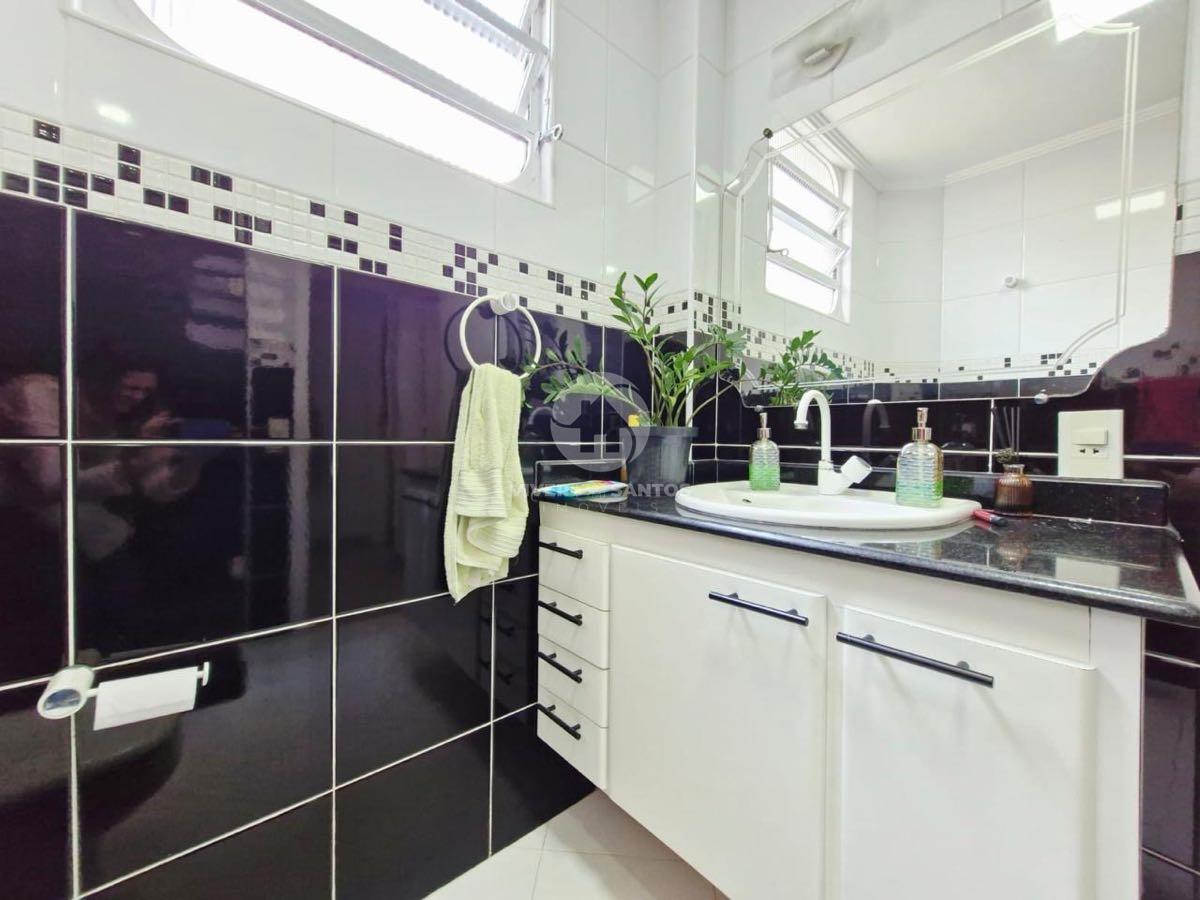 Apartamento com 3 Dormitórios, Suíte e Varanda na Pompéia – Santos/SP em Pompéia, Santos — foto 14