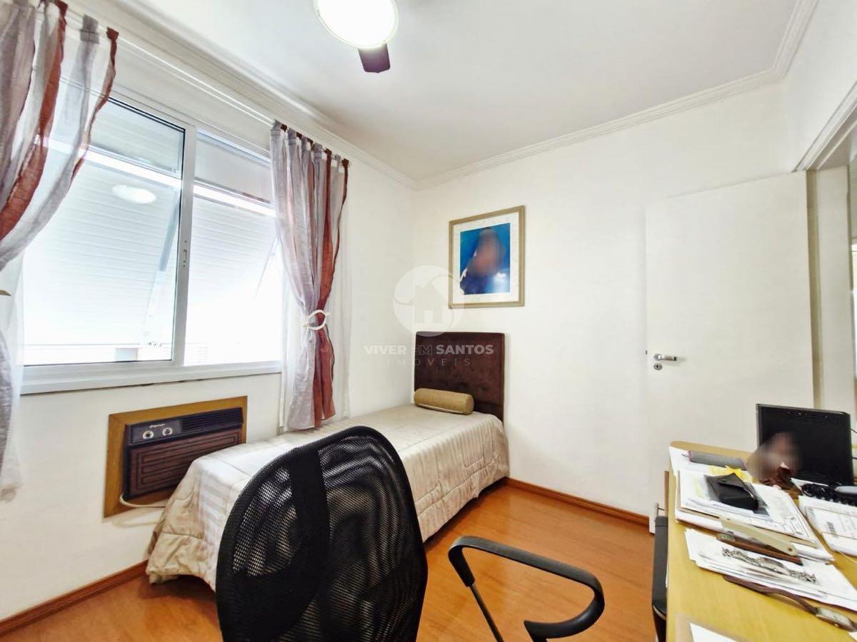 Apartamento com 3 Dormitórios, Suíte e Varanda na Pompéia – Santos/SP em Pompéia, Santos — foto 13