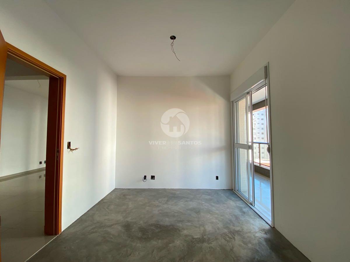 Apartamento Novo, 3 Suítes, Varanda, 2 Vagas e Lazer Completo no Embaré– Santos/SP em Embaré, Santos — foto 4