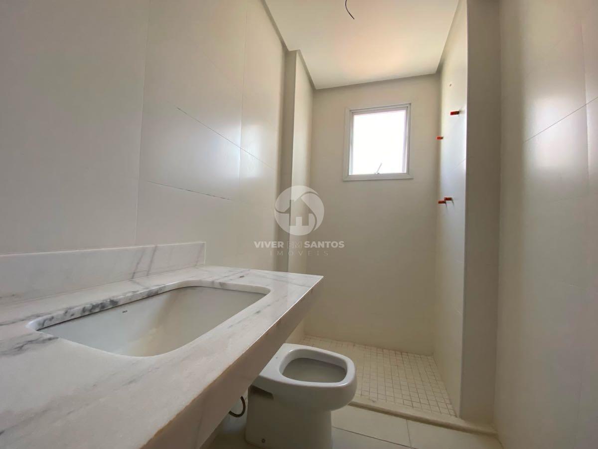 Apartamento Novo, 3 Suítes, Varanda, 2 Vagas e Lazer Completo no Embaré– Santos/SP em Embaré, Santos — foto 14