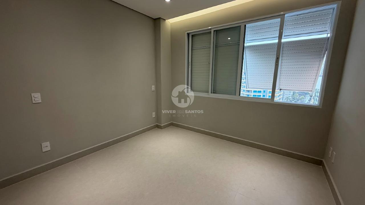 Apartamento Totalmente Reformado, 2 Dormitórios, Suíte, Vista Livre e Garagem no Gonzaga – Santos/SP em Gonzaga, Santos — foto 13