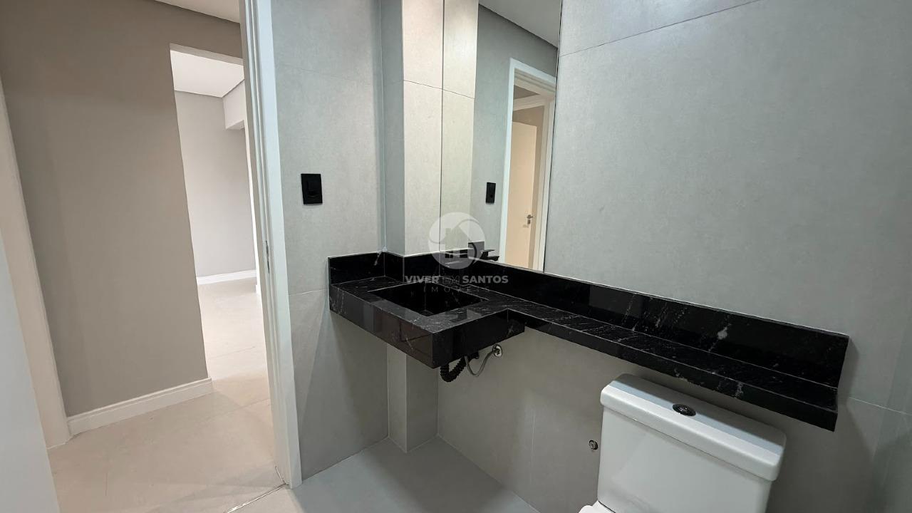 Apartamento Totalmente Reformado, 2 Dormitórios, Suíte, Vista Livre e Garagem no Gonzaga – Santos/SP em Gonzaga, Santos — foto 18