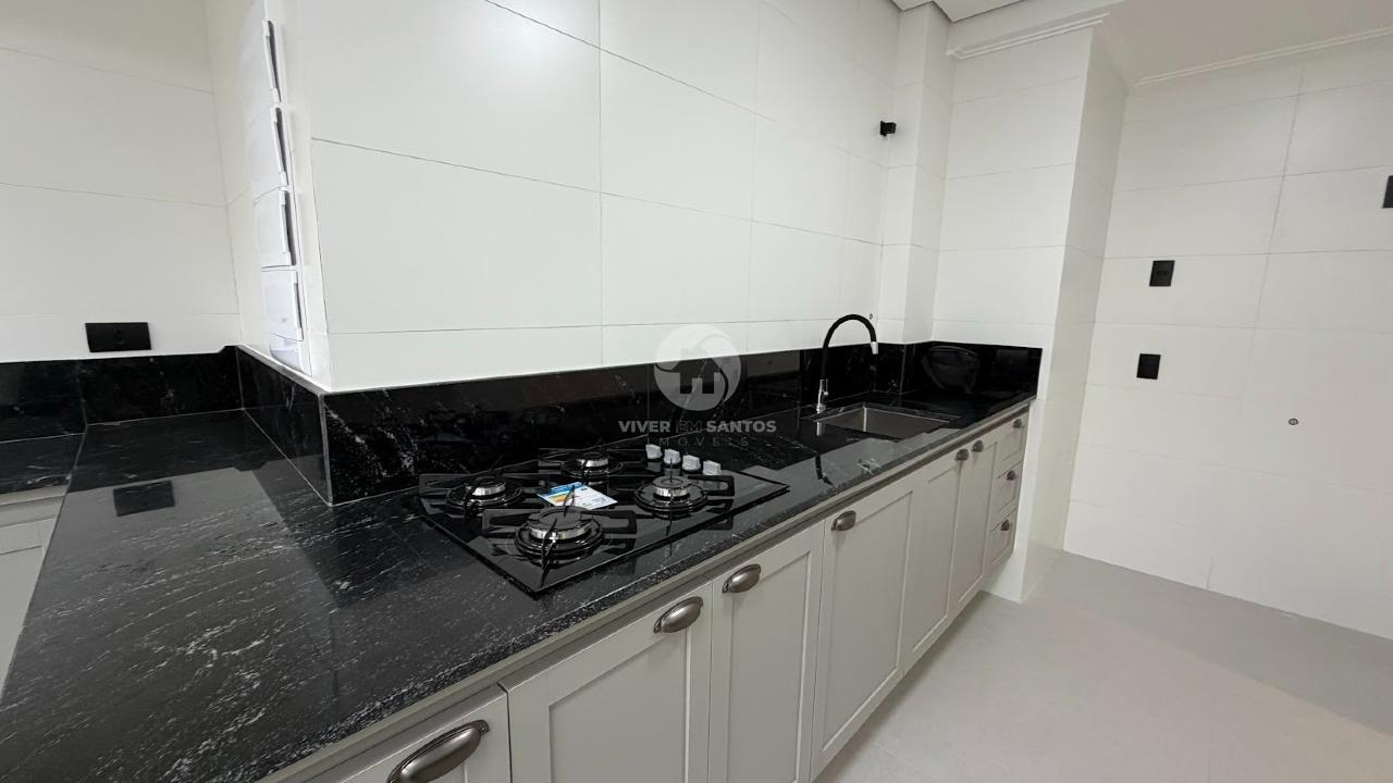 Apartamento Totalmente Reformado, 2 Dormitórios, Suíte, Vista Livre e Garagem no Gonzaga – Santos/SP em Gonzaga, Santos — foto 23