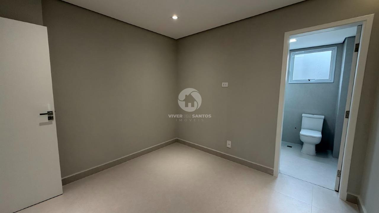 Apartamento Totalmente Reformado, 2 Dormitórios, Suíte, Vista Livre e Garagem no Gonzaga – Santos/SP em Gonzaga, Santos — foto 6