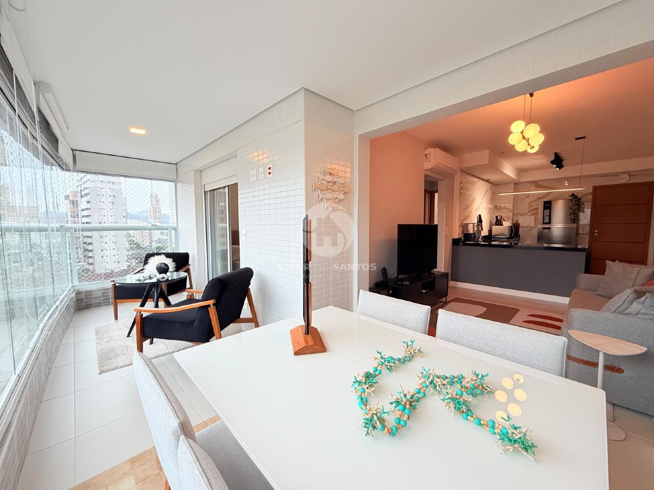 Apartamento Mobiliado, 2 Dormitórios, Suíte, Varanda e Lazer Completo no Boqueirão – Santos/SP em Boqueirão, Santos — foto 5