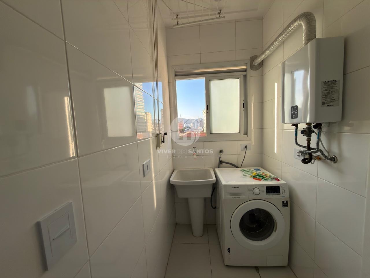 Apartamento 3 Dormitórios, Suíte, Varanda Gourmet, 2 Vagas na Pompéia – Santos/SP em Pompéia, Santos — foto 16