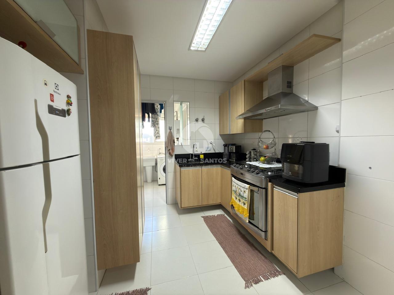 Apartamento 3 Dormitórios, Suíte, Varanda Gourmet, 2 Vagas na Pompéia – Santos/SP em Pompéia, Santos — foto 15